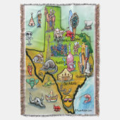 Couverture Carte de dessin du Texas (devant Vertical)