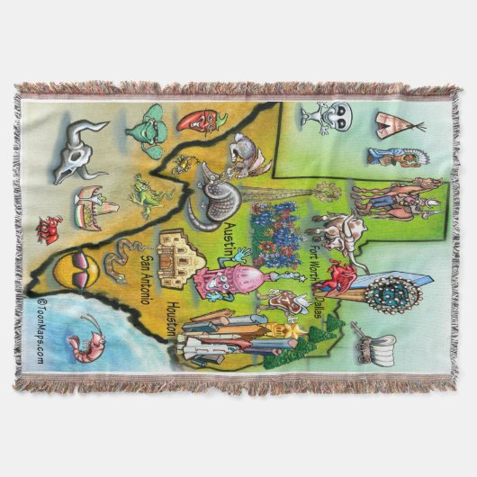Couverture Carte de dessin du Texas (Devant)