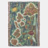 Couverture Carte de Dole 1950 de peinture à l'huile d'Hawaï (devant Vertical)