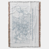 Couverture Carte de Jérusalem : Citation de psaume en hébreu  (devant Vertical)