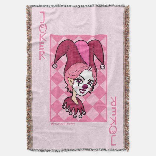 Couverture Carte de joker rose (devant Vertical)
