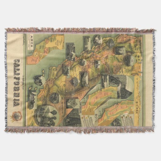 Couverture Carte de la Californie (Devant)