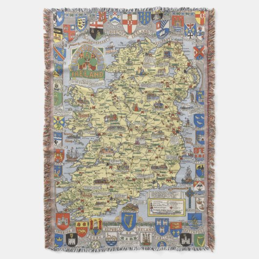 Couverture Carte de l'Irlande historique (devant Vertical)