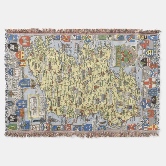 Couverture Carte de l'Irlande historique (Devant)