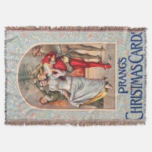Couverture Carte de Noël de Prang (vers 1886) (Devant)