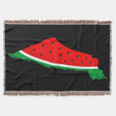 Couverture Carte de Palestine Watermelon Symbole de la libert (Devant)