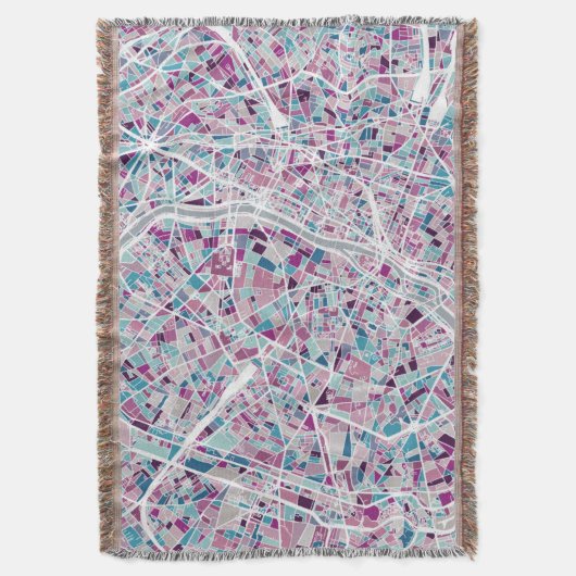 Couverture Carte de Paris France (devant Vertical)