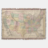 Couverture Carte de Vinage des Etats-Unis (1873) (Devant)