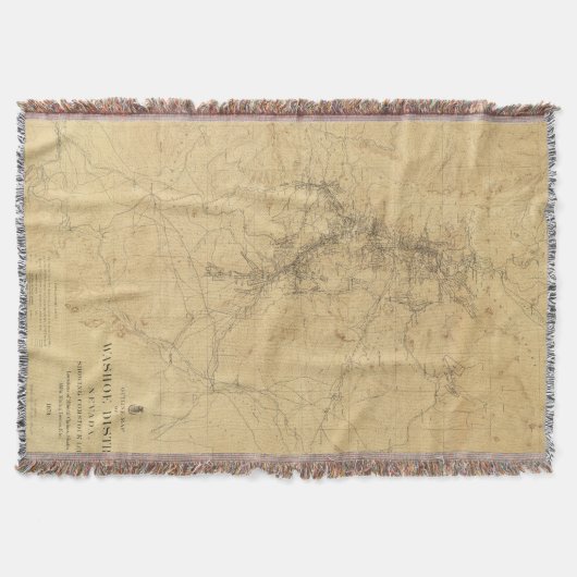 Couverture Carte d'ensemble de secteur de Washoe, Nevada (Devant)