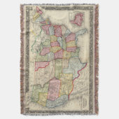 Couverture Carte des Etats-Unis, et des territoires (devant Vertical)