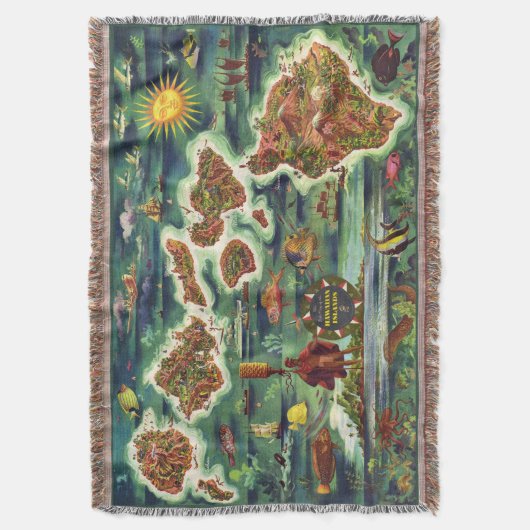 Couverture Carte des îles hawaïennes (devant Vertical)