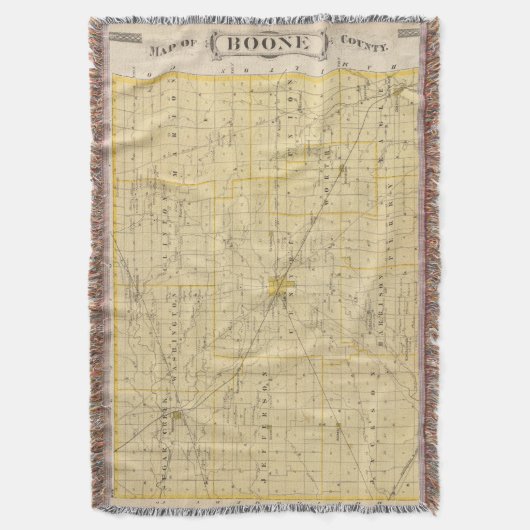 Couverture Carte du comté de Boone (devant Vertical)