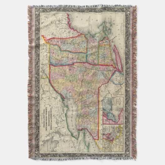 Couverture Carte du comté des états de New York (devant Vertical)