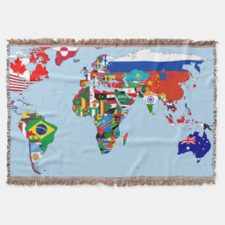 Couverture Carte du drapeau du monde 2