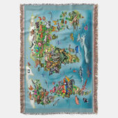 Couverture Carte du monde des animaux (devant Vertical)