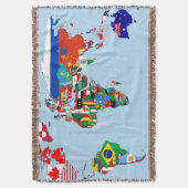 Couverture Carte du monde des drapeaux 2 (devant Vertical)