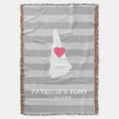 Couverture Carte du New Hampshire Accueil Amour de l'État - C (devant Vertical)