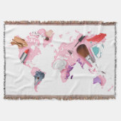 Couverture Carte en pastel du monde de Comestics (Devant)