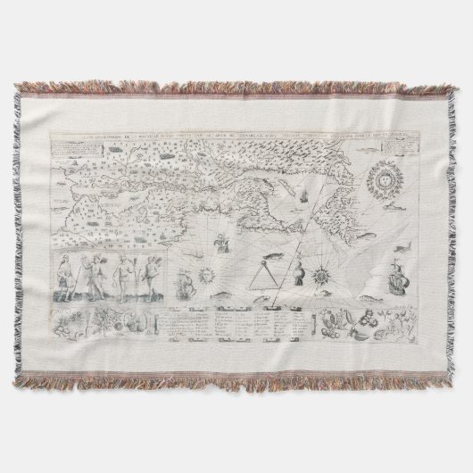 Couverture Carte Française Canada (Québec) par Champlain 1612 (Devant)