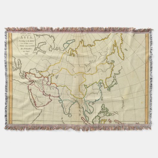 Couverture Carte simple Asie (Devant)