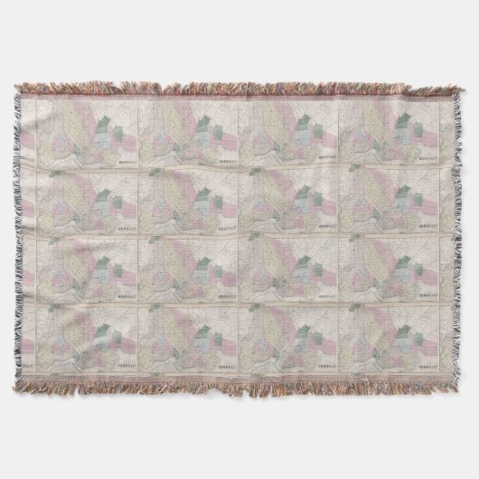 Couverture Carte vintage de Brooklyn (1873) (Devant)