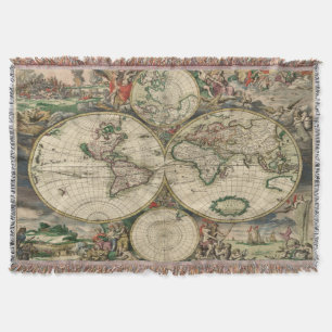 Couverture Cartes vintages de l'ancien monde