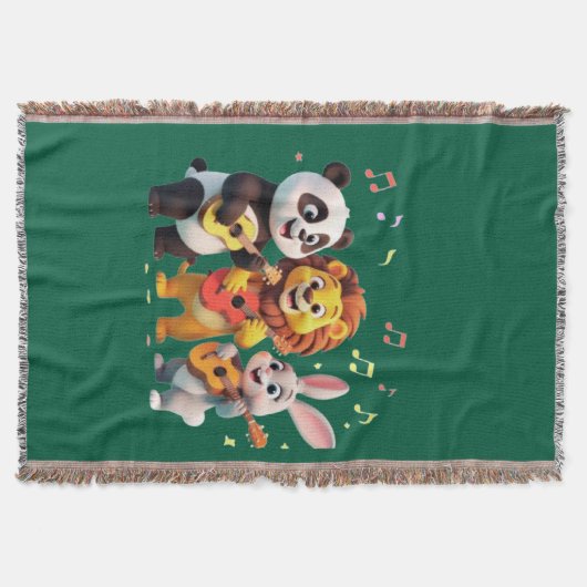 Couverture 🎵 Cartoon Animal Music Party – Fun & Cute Musical (Devant)