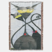 Couverture Cartoon de chats gris et noir (devant Vertical)