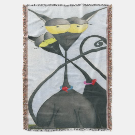 Couverture Cartoon de chats gris et noir (devant Vertical)