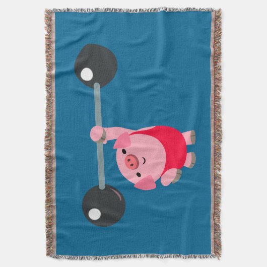 Couverture Cartoon de levage de poids mignon (devant Vertical)