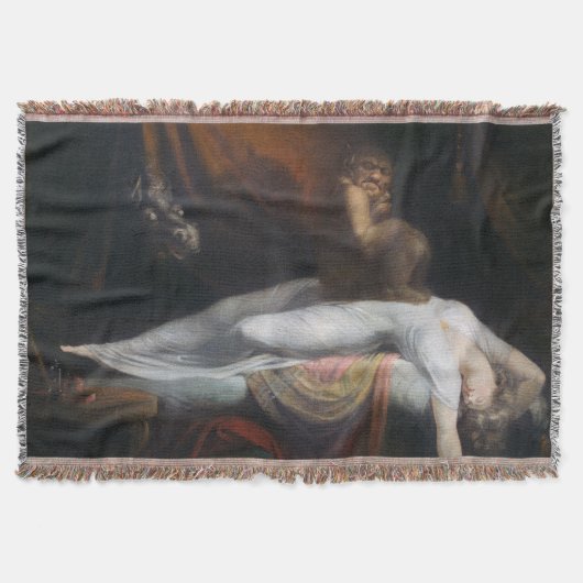 Couverture Cauchemar par Henry Fuseli Gothic Macabre Dark Art (Devant)