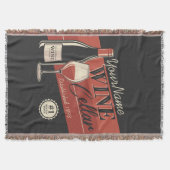 Couverture Cave à vin personnalisée Bouteille Salle de dégust (Devant)