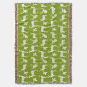 Couverture Ceinture blanche de cerf sur poule verte (devant Vertical)