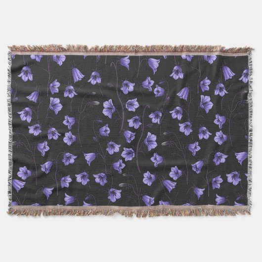 Couverture Cellules bleues de minuit, cloches, Bellflowers (Devant)