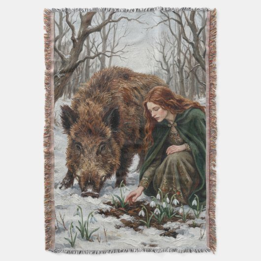 Couverture Celtic Goddess & Wild Boar (devant Vertical)
