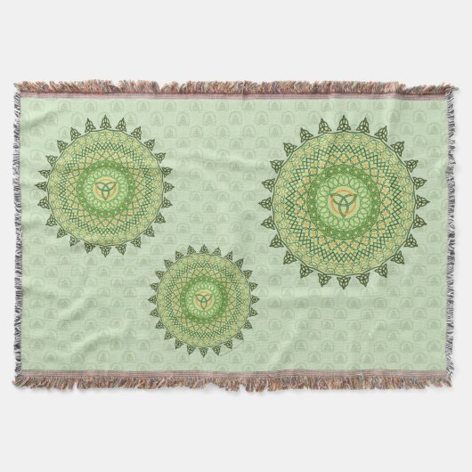 Couverture Celtic St. Patty's Day Throw Blanket (Devant)