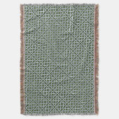 Couverture celtique irlandaise de jet de noeud (devant Vertical)