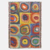 Couverture Cercles concentrés Carré de Kandinsky (devant Vertical)