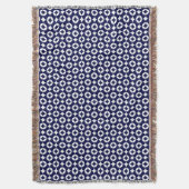 Couverture Cercles de chevauchement bleu oriental Shippo géom (devant Vertical)