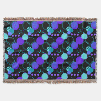 Couverture Cercles et formes rondes Motif en noir