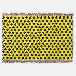Couverture Cercles noirs sur Arrière - plan jaune