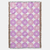 Couverture Cercles rose et violet motif (devant Vertical)