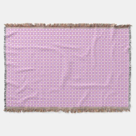 Couverture Cercles rose et violet motif (Devant)