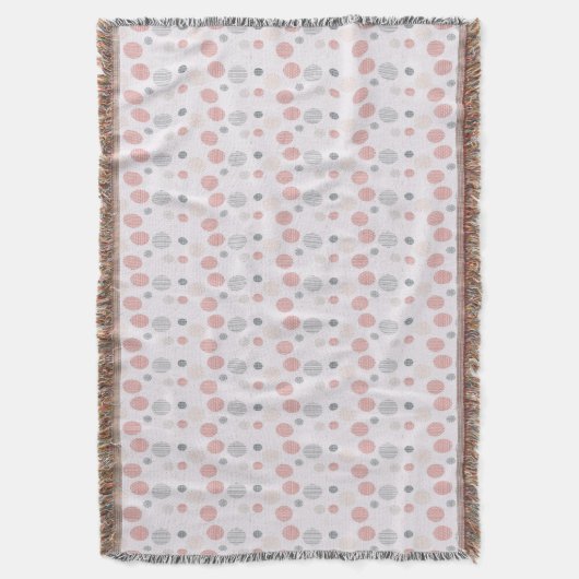 Couverture Cercles rouges et bleus sur blanc (devant Vertical)