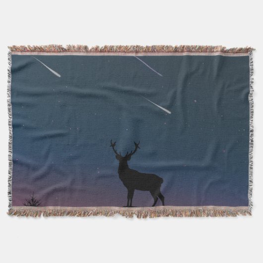 Couverture cerf au clair de lune (Devant)