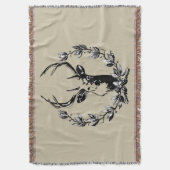 Couverture Cerfs dans les feuilles de laurier (devant Vertical)