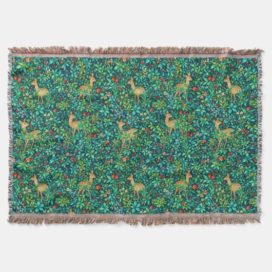 Couverture Cerfs de la forêt inspirés de William Morris (Devant)