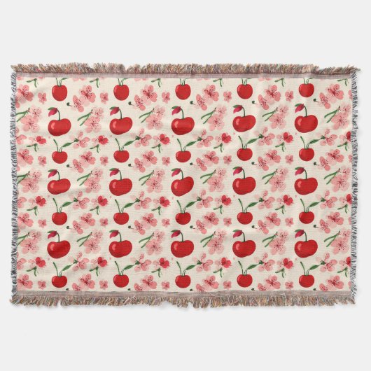 Couverture Cerises et fleurs roses (Devant)
