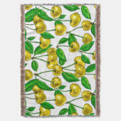 Couverture Cerises jaunes sur blanc (devant Vertical)