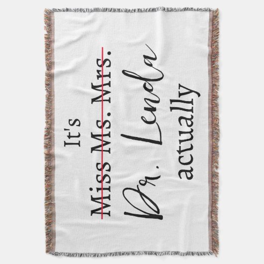 Couverture C'est Mlle Mme Mme Dr. Dr. En fait drôle humour PH (devant Vertical)